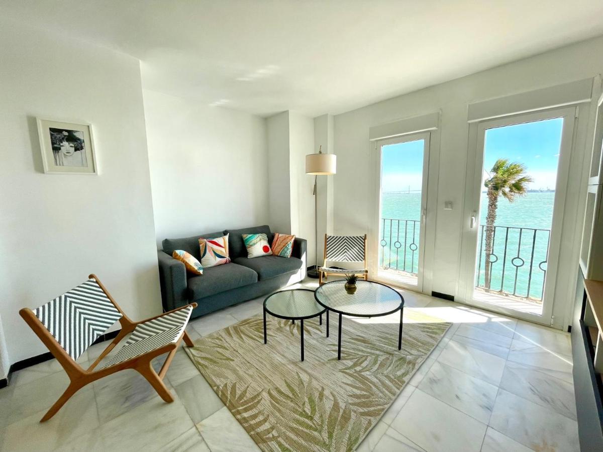 Gatu Villa Oceano Frente Al Mar En Puerto Sherry " Preferente Mayores De 25 Anos Y Familias " 圣玛丽亚港 外观 照片
