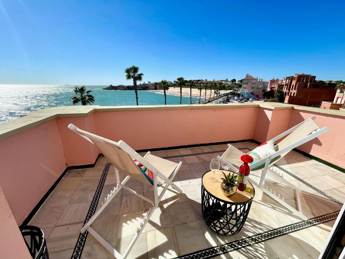 Gatu Villa Oceano Frente Al Mar En Puerto Sherry " Preferente Mayores De 25 Anos Y Familias " 圣玛丽亚港 外观 照片